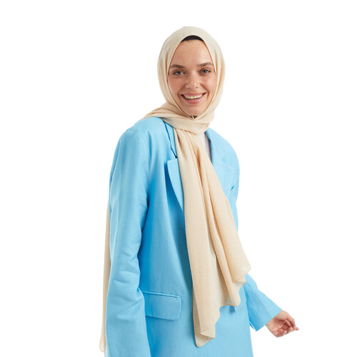 Beige Jazz Hijab