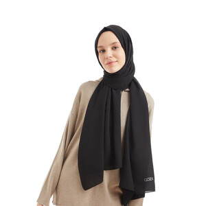 Black Jazz Hijab - Thumbnail