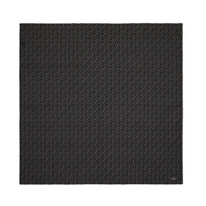 Black Sand Beige Composite Pattern Cotton Scarf - Thumbnail