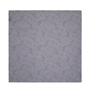 Charcoal Freya Cotton Scarf - Thumbnail