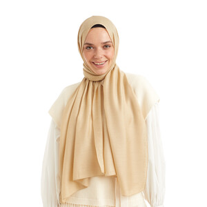 Qoza - Chickpea Shine Viscose Hijab