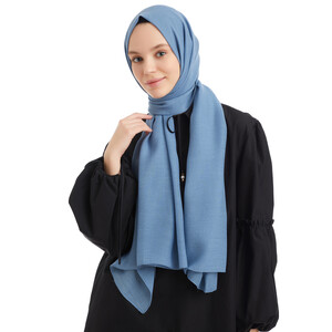 Dolce Indigo Viscose Hijab - Thumbnail