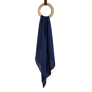 Dolce Navy Viscose Hijab - Thumbnail