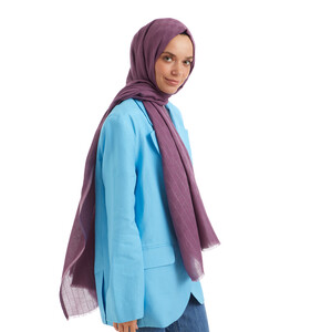 Fig Purple Mezzo Hijab - Thumbnail