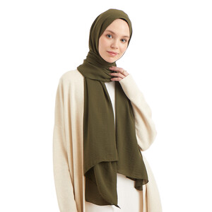 Khaki Jazz Hijab - Thumbnail