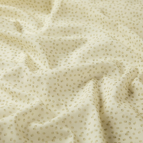 Light Sande Beige Composite Pattern Cotton Scarf
