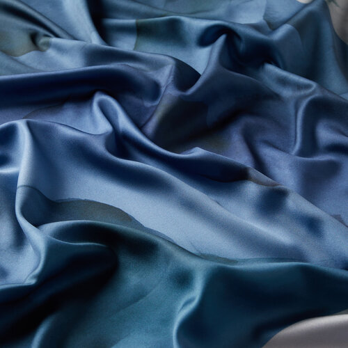 Navy Blue Charcoal Saira Scarf