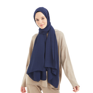 Navy Jazz Hijab - Thumbnail