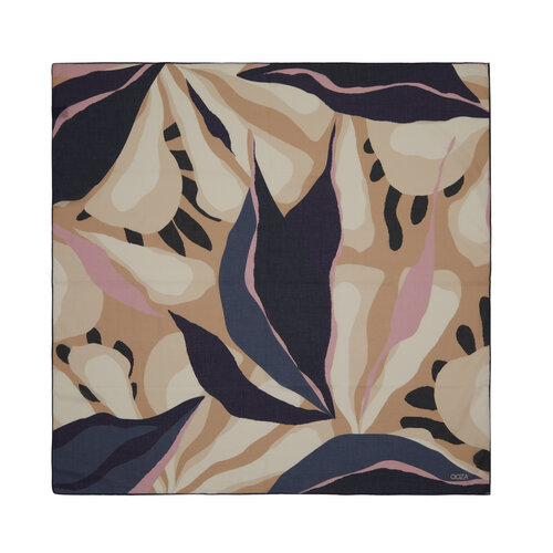 Navy Mink Freya Cotton Scarf