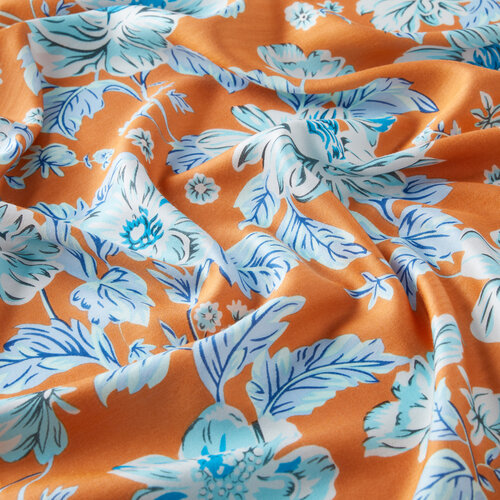 Orange Shawwal Modal Silk Hijab