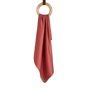 Piu Brick Red Viscose Hijab - Thumbnail