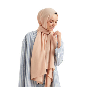 Powder Pink Jazz Hijab - Thumbnail