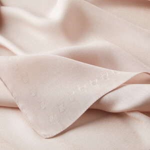 Powder Pink Shine Viscose Hijab - Thumbnail