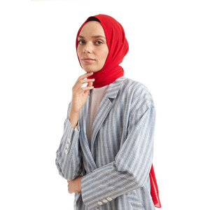 Red Jazz Hijab - Thumbnail