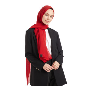 Red Shine Viscose Hijab - Thumbnail