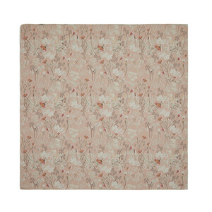 Rose Pink Wildflowers Cotton Scarf - Thumbnail