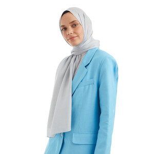 Silver Shine Viscose Hijab - Thumbnail