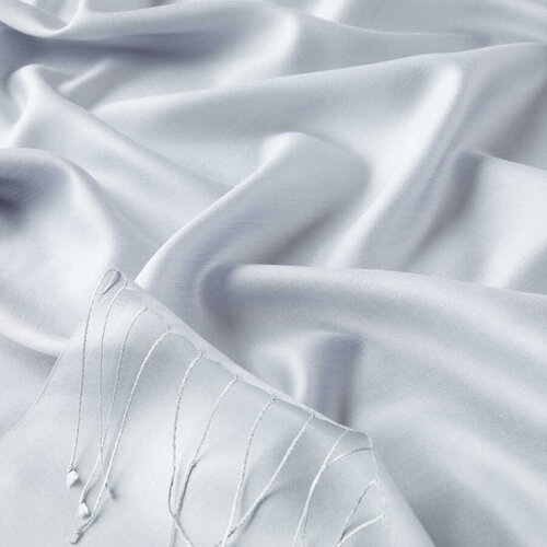 Solid Ice White Modal Silk Hijab